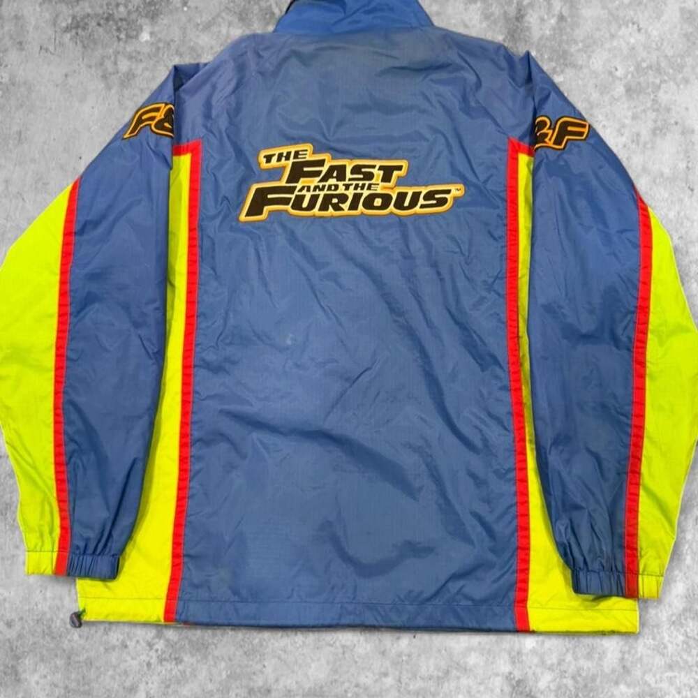 Vintage Racing Champions The Fast and the Furious Movie Promo Jacket M